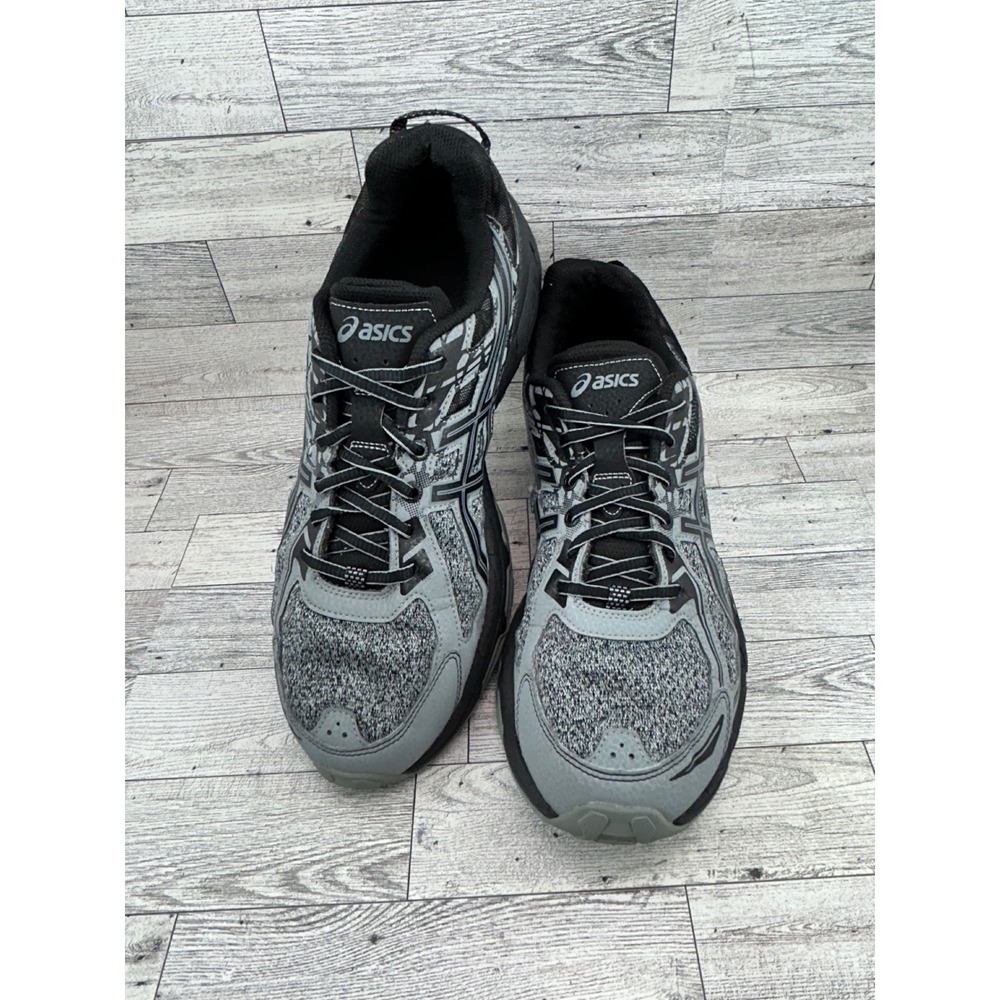 Asics Gel-Venture 6 Men Trail Running Shoes Grey Black 1011A591 Size 11
